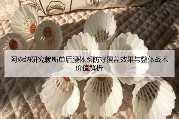 阿森纳研究赖斯单后腰体系防守覆盖效果与整体战术价值解析